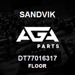 DT77016317 Sandvik FLOOR | AGA Parts