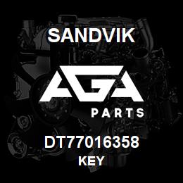 DT77016358 Sandvik KEY | AGA Parts
