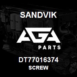 DT77016374 Sandvik SCREW | AGA Parts