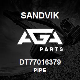DT77016379 Sandvik PIPE | AGA Parts