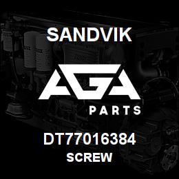 DT77016384 Sandvik SCREW | AGA Parts