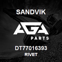 DT77016393 Sandvik RIVET | AGA Parts