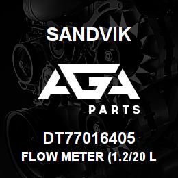 DT77016405 Sandvik FLOW METER (1.2/20 L/MIN) | AGA Parts