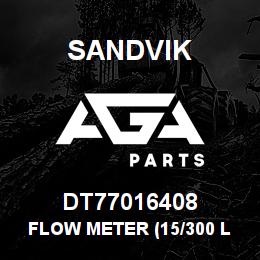 DT77016408 Sandvik FLOW METER (15/300 L/MIN) | AGA Parts