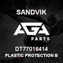 DT77016414 Sandvik PLASTIC PROTECTION BAG | AGA Parts