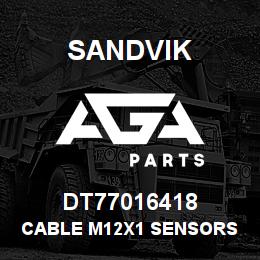 DT77016418 Sandvik CABLE M12X1 SENSORS (2METERS) | AGA Parts