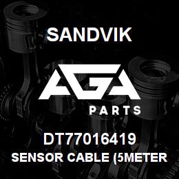 DT77016419 Sandvik SENSOR CABLE (5METERS) | AGA Parts