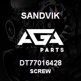 DT77016428 Sandvik SCREW | AGA Parts