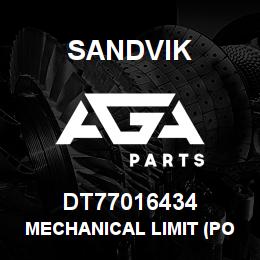 DT77016434 Sandvik MECHANICAL LIMIT (POSITION) SWITCH | AGA Parts