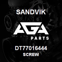 DT77016444 Sandvik SCREW | AGA Parts