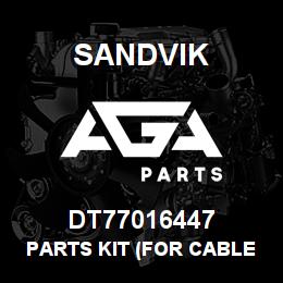 DT77016447 Sandvik PARTS KIT (FOR CABLE REEL) | AGA Parts