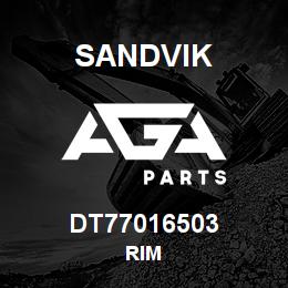 DT77016503 Sandvik RIM | AGA Parts