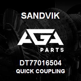 DT77016504 Sandvik QUICK COUPLING | AGA Parts