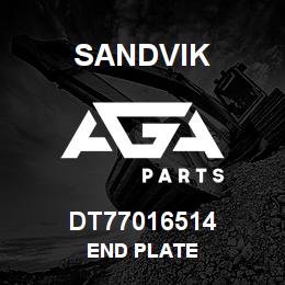 DT77016514 Sandvik END PLATE | AGA Parts