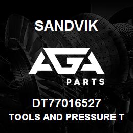 DT77016527 Sandvik TOOLS AND PRESSURE TEST BOX | AGA Parts