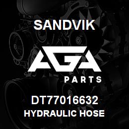 DT77016632 Sandvik HYDRAULIC HOSE | AGA Parts