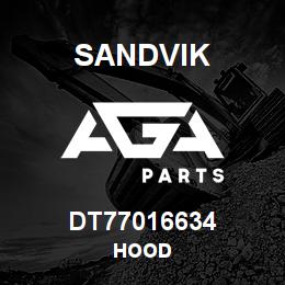 DT77016634 Sandvik HOOD | AGA Parts