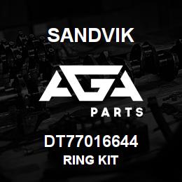 DT77016644 Sandvik RING KIT | AGA Parts