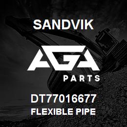 DT77016677 Sandvik FLEXIBLE PIPE | AGA Parts