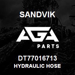DT77016713 Sandvik HYDRAULIC HOSE | AGA Parts