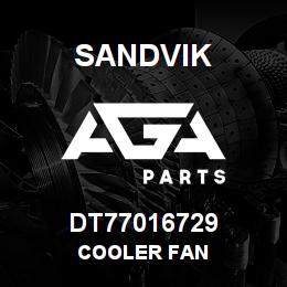 DT77016729 Sandvik COOLER FAN | AGA Parts