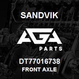 DT77016738 Sandvik FRONT AXLE | AGA Parts