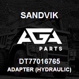 DT77016765 Sandvik ADAPTER (HYDRAULIC) | AGA Parts