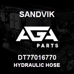 DT77016770 Sandvik HYDRAULIC HOSE | AGA Parts