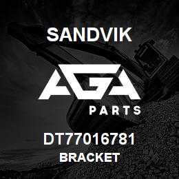DT77016781 Sandvik BRACKET | AGA Parts