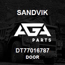 DT77016787 Sandvik DOOR | AGA Parts