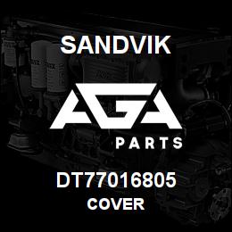 DT77016805 Sandvik COVER | AGA Parts