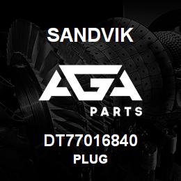 DT77016840 Sandvik PLUG | AGA Parts