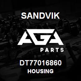 DT77016860 Sandvik HOUSING | AGA Parts