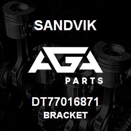 DT77016871 Sandvik BRACKET | AGA Parts
