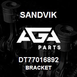 DT77016892 Sandvik BRACKET | AGA Parts