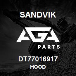 DT77016917 Sandvik HOOD | AGA Parts