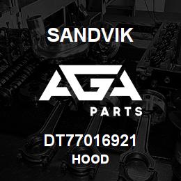 DT77016921 Sandvik HOOD | AGA Parts