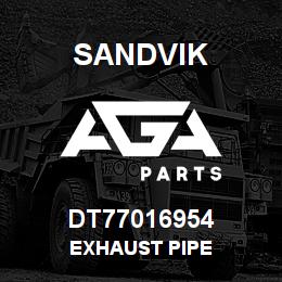 DT77016954 Sandvik EXHAUST PIPE | AGA Parts
