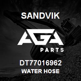 DT77016962 Sandvik WATER HOSE | AGA Parts