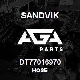 DT77016970 Sandvik HOSE | AGA Parts