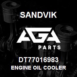 DT77016983 Sandvik ENGINE OIL COOLER | AGA Parts