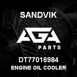 DT77016984 Sandvik ENGINE OIL COOLER | AGA Parts