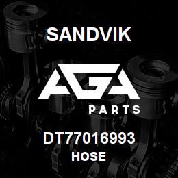 DT77016993 Sandvik HOSE | AGA Parts