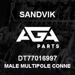 DT77016997 Sandvik MALE MULTIPOLE CONNECTOR | AGA Parts