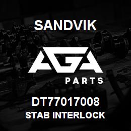 DT77017008 Sandvik STAB INTERLOCK | AGA Parts