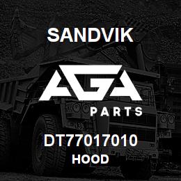 DT77017010 Sandvik HOOD | AGA Parts