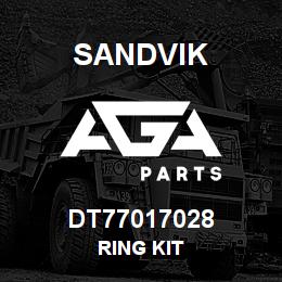 DT77017028 Sandvik RING KIT | AGA Parts