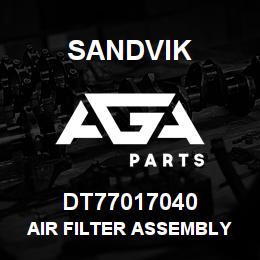 DT77017040 Sandvik AIR FILTER ASSEMBLY KIT | AGA Parts