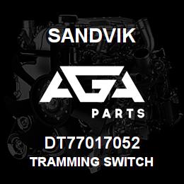 DT77017052 Sandvik TRAMMING SWITCH | AGA Parts