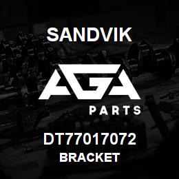DT77017072 Sandvik BRACKET | AGA Parts